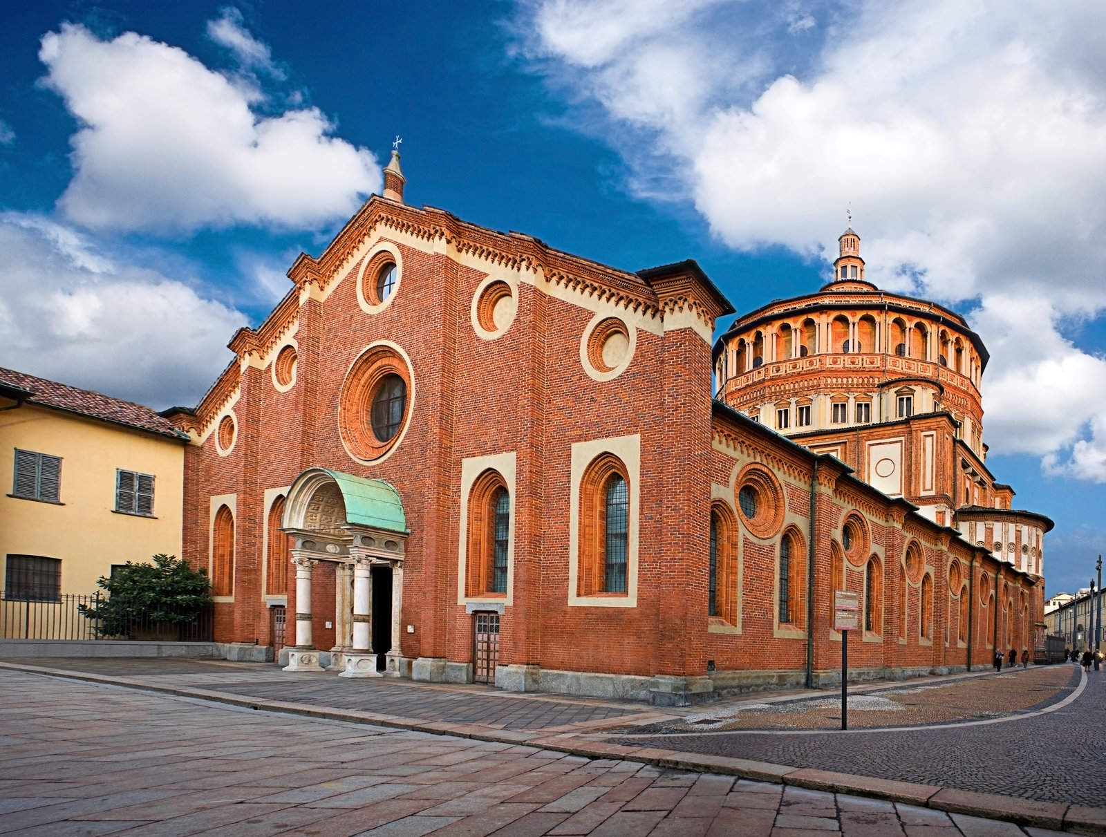 Atrakcje Mediolanu - kościół Santa Maria delle Grazie