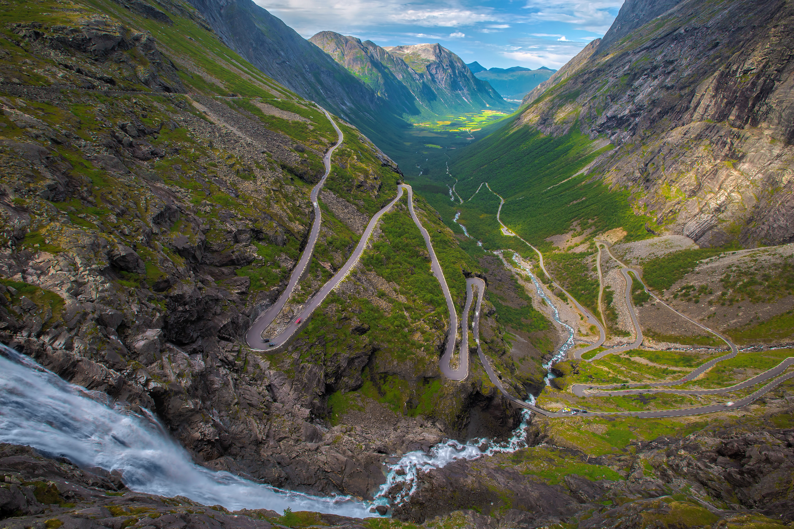 Atrakcje Norwegii - Droga Trolli Trollstigen