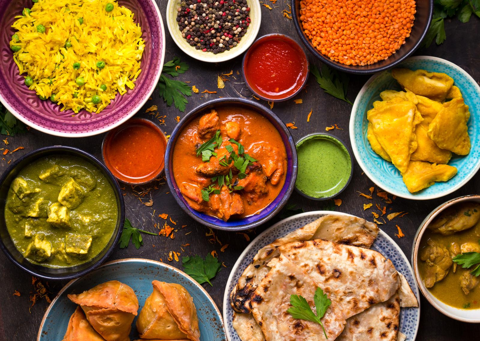 Atrakcje Indii - Indyjskie jedzenie