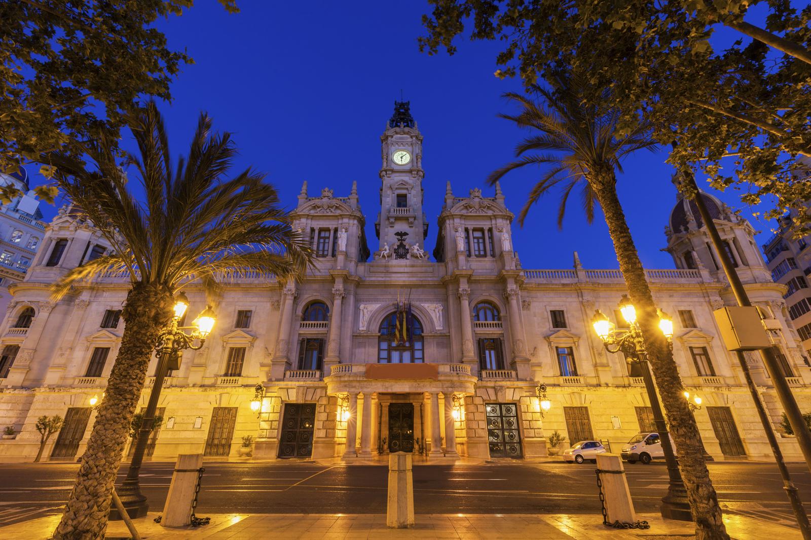 Plaza del Ayuntamiento w Walencji