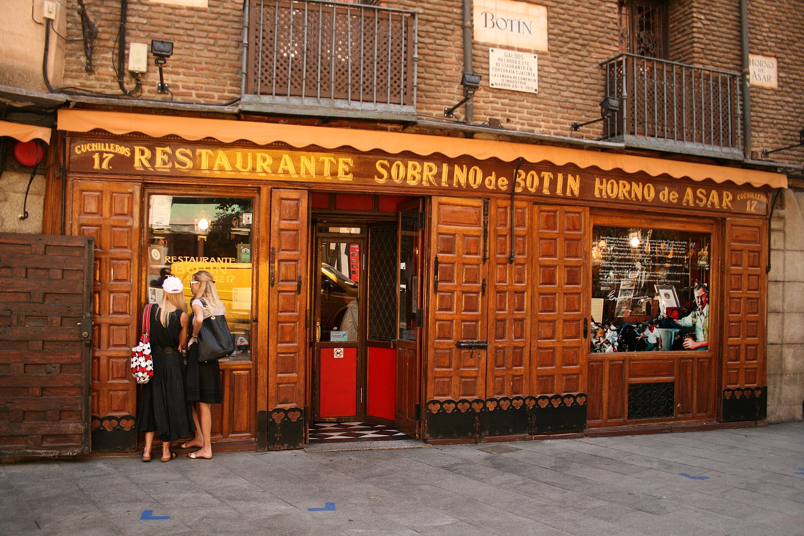Restauracja Sobrino de Botin w Madrycie